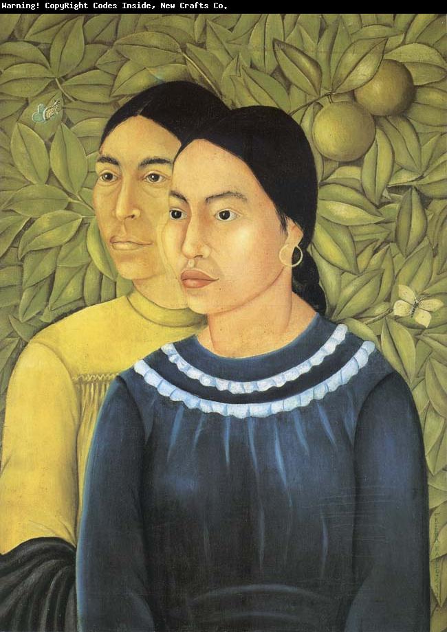 Frida Kahlo Two Women